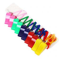 Low Price on 2014 World Cup Fans Cheering Plastic Whistle(Random Color)