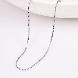Low Price on Unisex 1MM Silver Chain Necklace NO.19